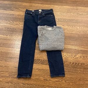 J. Crew Men’s Bundle 484 Jeans and Top